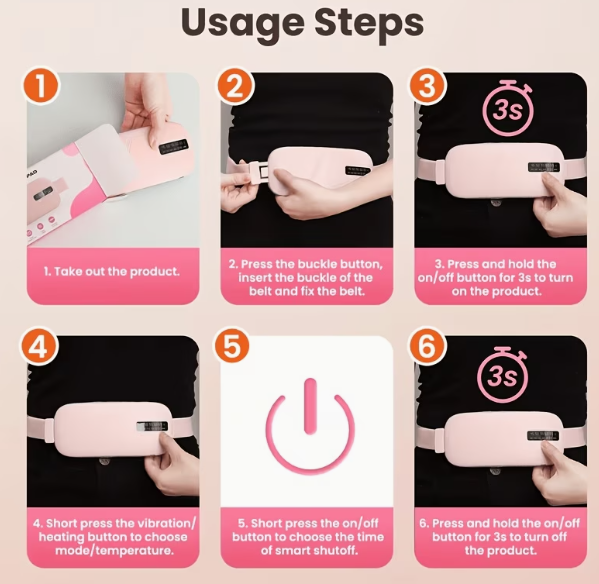 Portable Menstrual Heating Pad