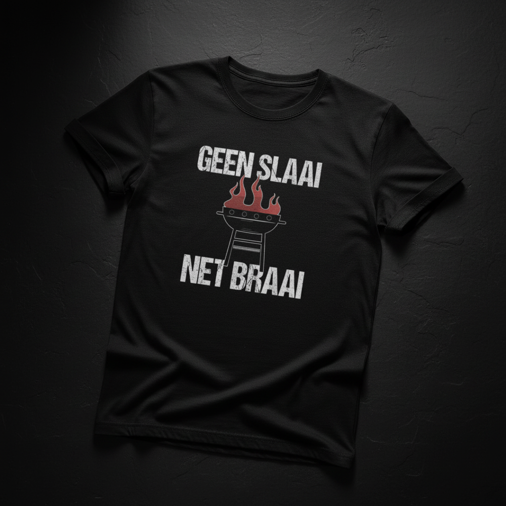 Geen Slaai Tee - Flat Lay