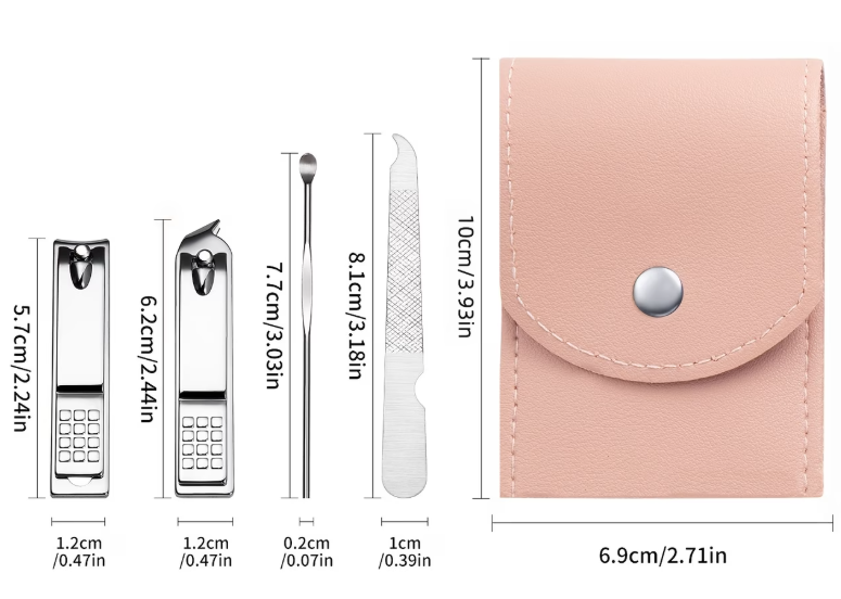 26-Piece Professional Manicure & Pedicure Kit