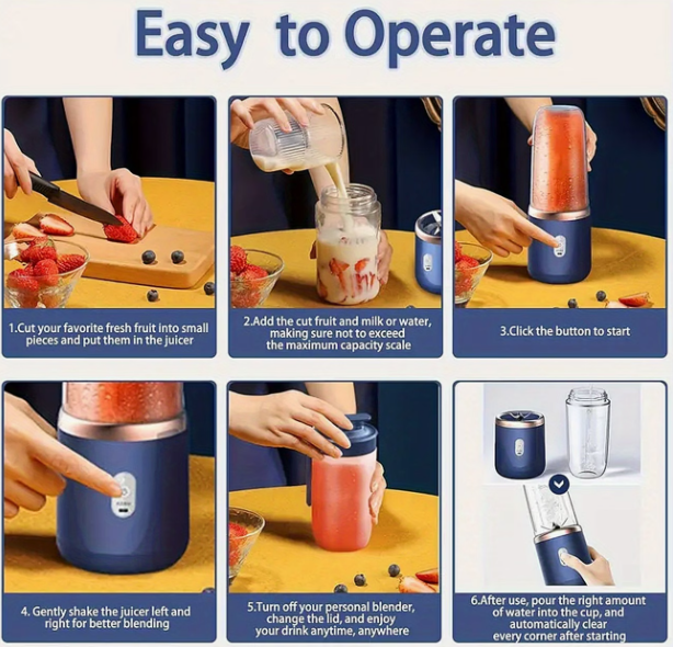 BlendGo Pro – Portable Personal Blender