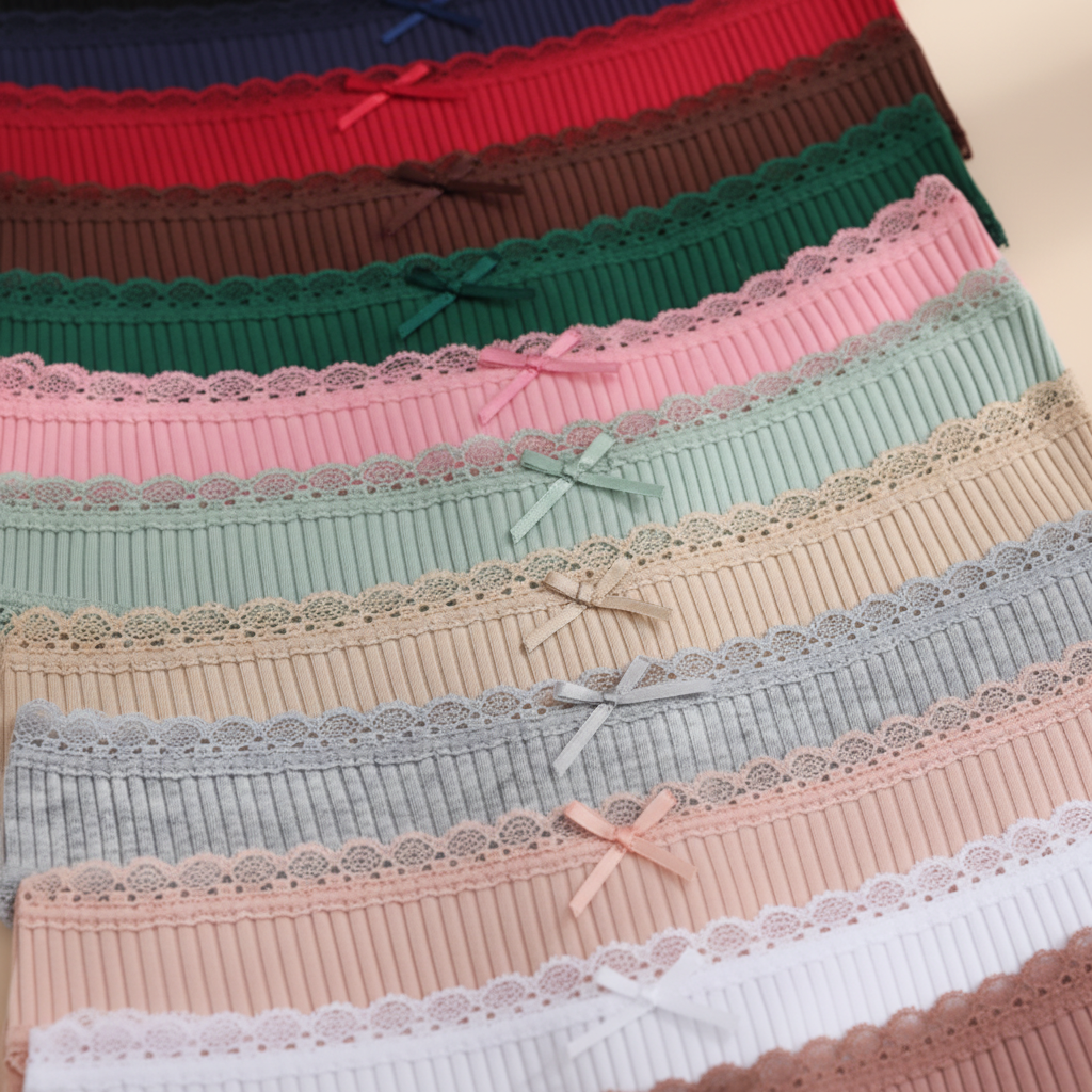 7-Pack - Lace Detail