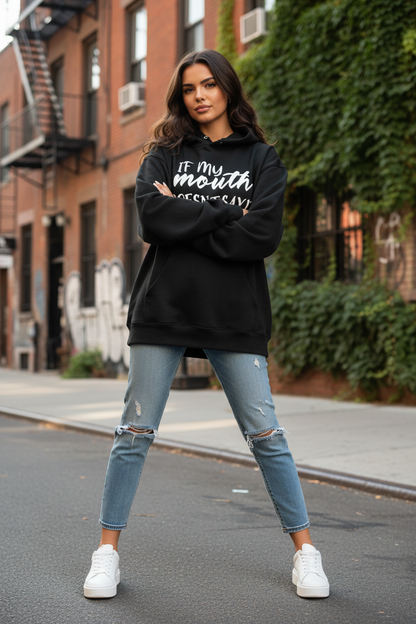 Black Hoodie Street Style