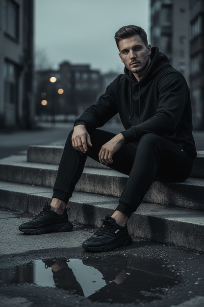Black Joggers - Lifestyle Shot