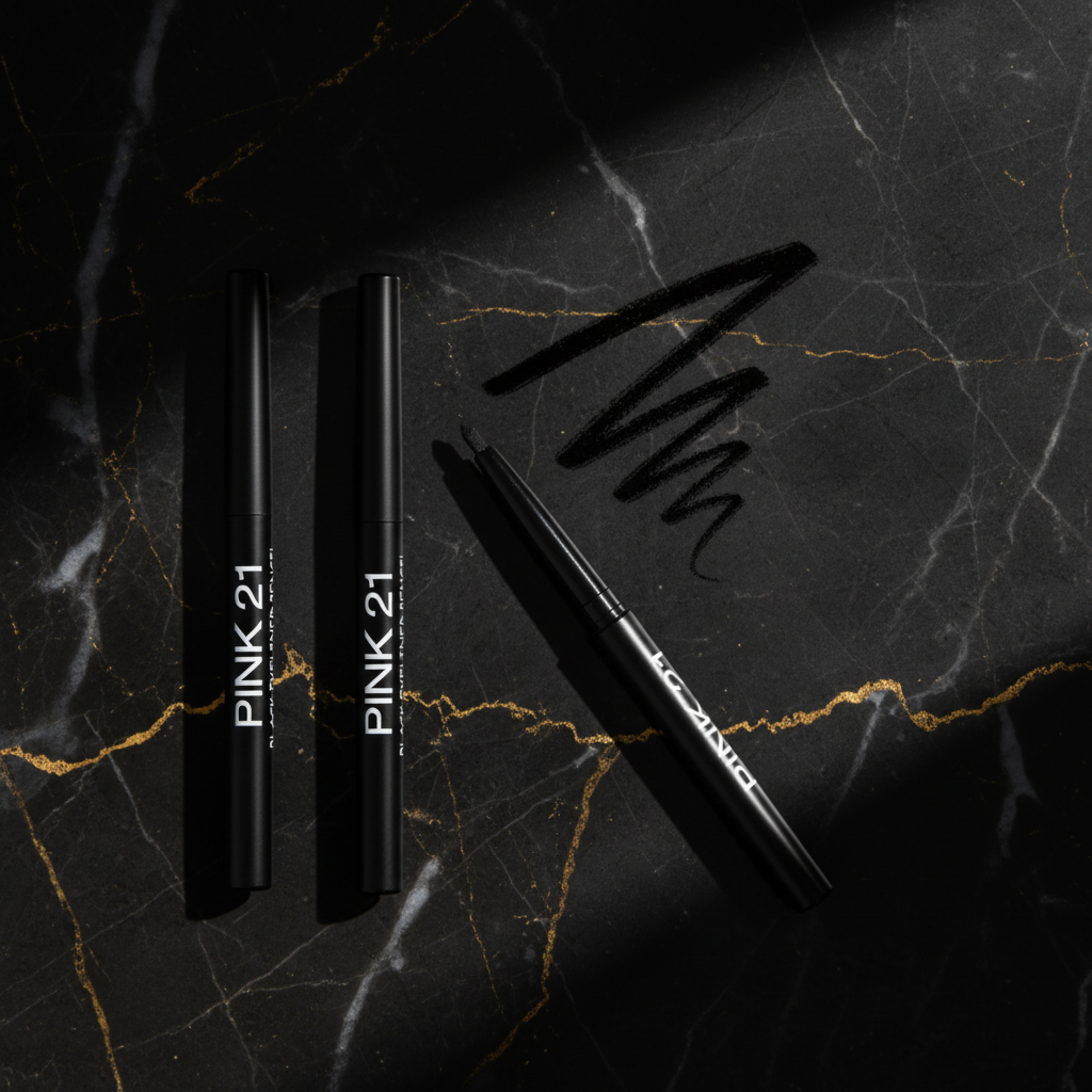 Black Marble Luxury Eyeliner Shot