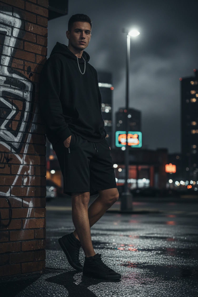 Black Shorts - Urban Lifestyle
