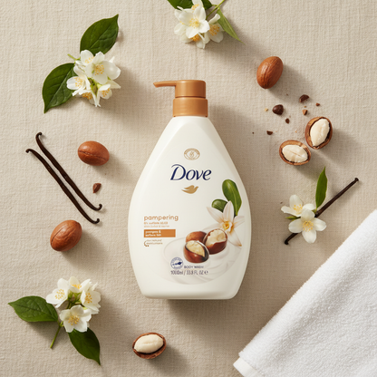 Dove Flat Lay