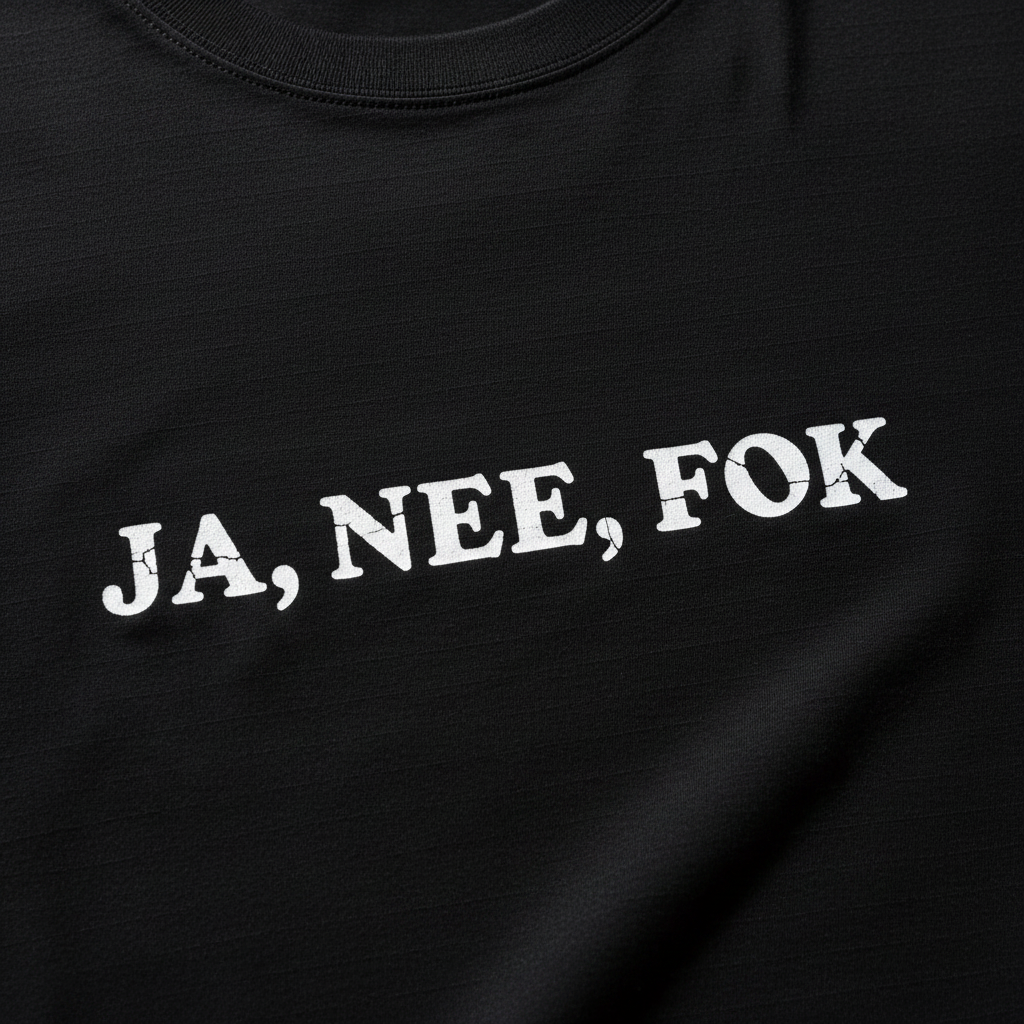 JA NEE FOK Tee - Fabric Detail
