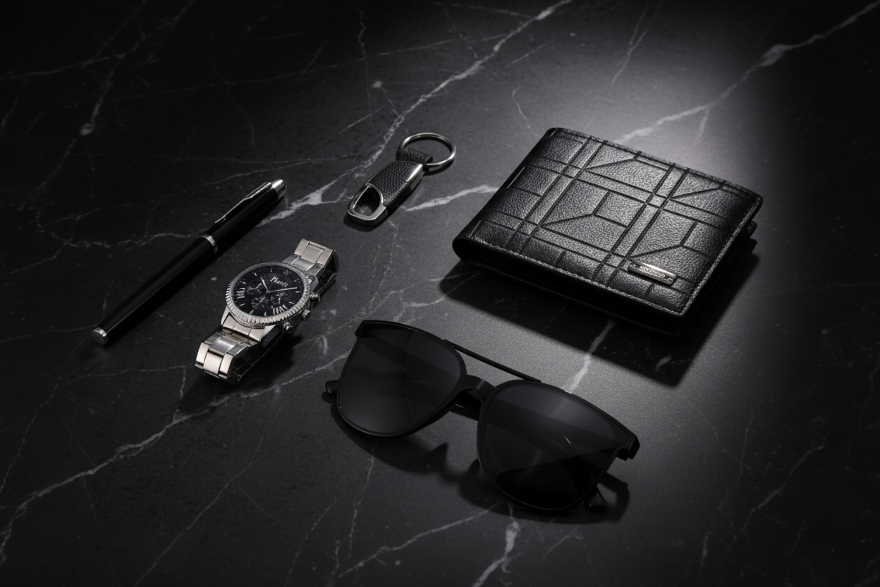 Men's Gift Set - Flat Lay