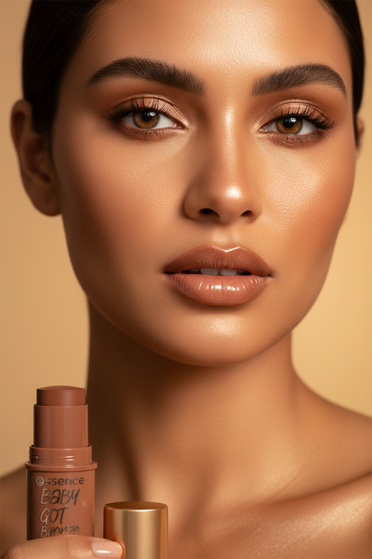On-model bronze shot