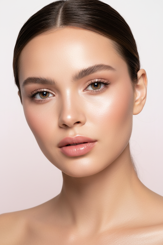 On-model glow shot