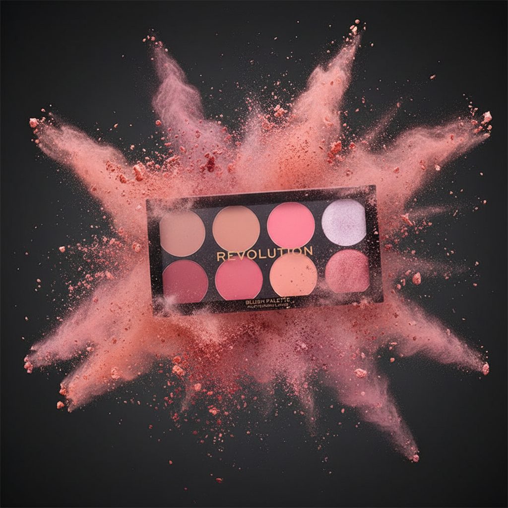 Revolution Blush Palette - Powder Explosion