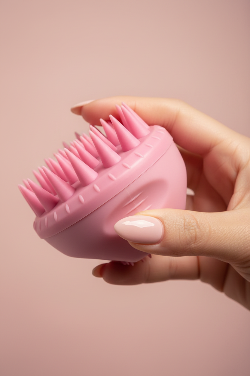 Scalp Massager In Hand