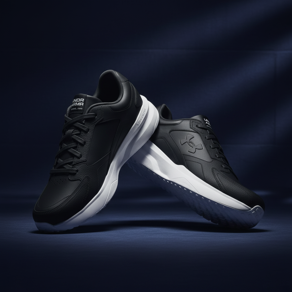 Sneaker Pair - Navy Profile