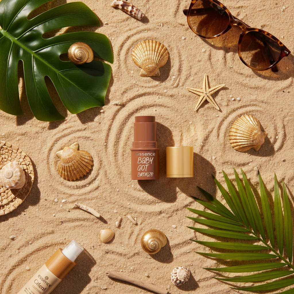 Summer flat lay