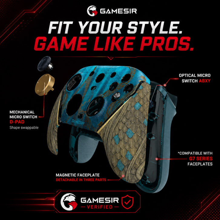 GameSir G7 Pro Wuchang Fallen Feathers Edition Wireless Controller for Xbox, PC and Android