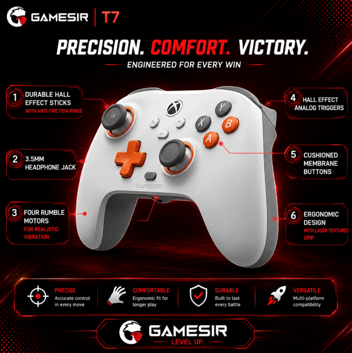 GameSir T7 Wired Controller