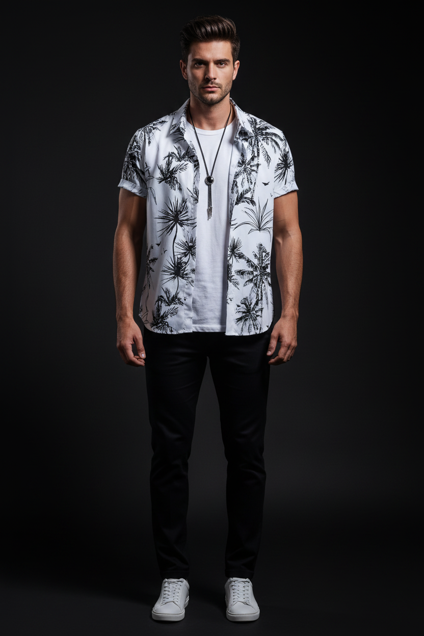 Tropical Shirt - Front Studio