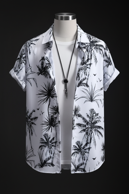 Tropical Shirt - Ghost Front