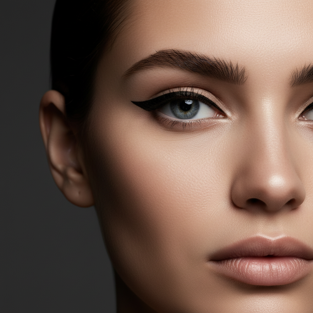 Winged Eyeliner Woman Shot 3
